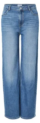 Productafbeelding van PIECES Jeans voor dames, wijde pasvorm, model PCSILKE