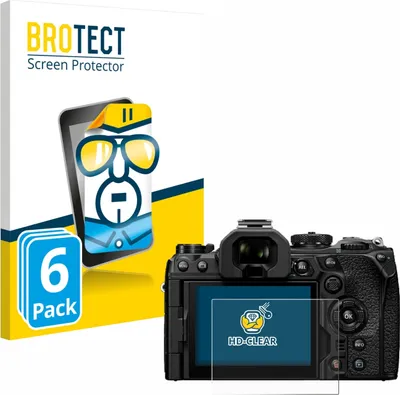 Produktbild von 6x Für Olympus OM System OM-1 Mark II / OM-3 Schutzfolie BROTECT Displayschutz Display Schutz Folie Klar Transparent