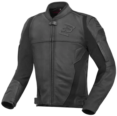 Zdjęcie produktu dla Skórzana kurtka motocyklowa Bogotto Black-X, czarna, S