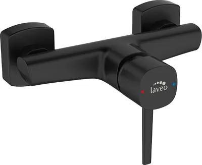 Produktbild von BADLAND Brausearmatur Wasserhahn POLA Brausebatterie für Badezimmer in Schwarz