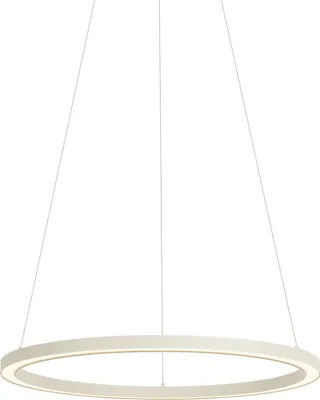 Produktbild von Design Hängeleuchte Beige 60cm inkl  LED 3 Stufen Dimmbar Girello