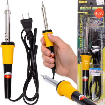 Produktbild von Lötkolben 60 W, 300 °C, Elektrischer Lötkolben mit Keramikheizung, 220 V, Präzisionslötkolben