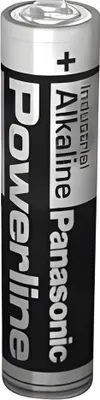 Obrázek produktu pro Panasonic Powerline, Baterie na jedno použití, AAA, Alkalický, 1,5 V, 1 kusů, Cd (kadmium), Hg (rtuť), Pb (olovo)