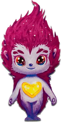 Produktbild von Mono-Quick Goldys Lila - Aufnäher, Bügelbild, Aufbügler, Applikationen, Patches, Flicken, zum aufbügeln, Größe: 7,9 x 3,8 cm