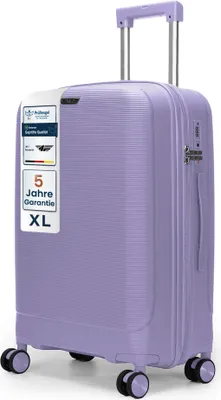 Produktbild von 4FLY Leichter Hartschalen-Reisekoffer XL 75 cm (90L) – mit TSA-Schloss, 4 Spinner-Doppelrollen und Aluminium-Teleskopgriff, Aufgabegepäck
