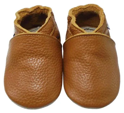 Produktbild von Mejale Baby Krabbelschuhe aus Rindsleder mit Wildledersohle
