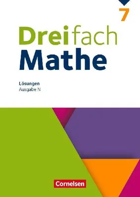 Produktbild von Dreifach Mathe 7. Schuljahr. Niedersachsen - Lösungen zum Schülerbuch