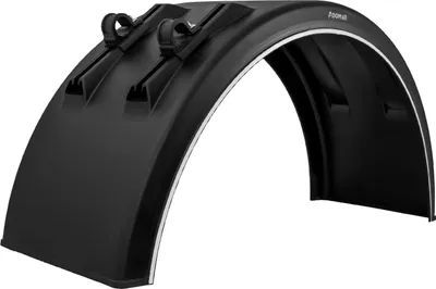 Produktbild von DOMAR DK3075 Einzelkotflügel 19,5-22,5 Zoll aus Kunststoff für Lkw-Anhänger 1250x430 mm mit stabilen Befestigungswinkeln