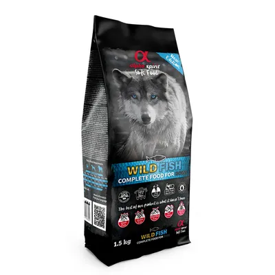 Produktbild von alpha spirit Dog Complete Soft Food Wild Fish 1,5kg
