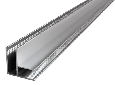 Produktbild von Eckprofil zur Verbindung von zwei 8 mm Glasteilen