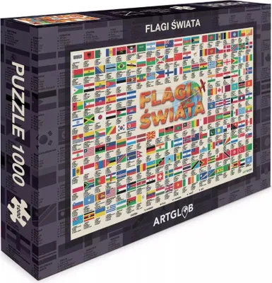 Produktbild von Flaggen der Welt. 1000-Teile-Puzzle