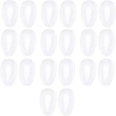 10 Paar - Selbstklebend - Transparent