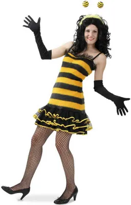 Produktbild von Biene Plüsch y Bienen Karneval Fasching Kostüm 44