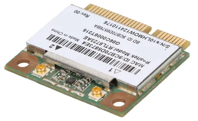 Obrázek produktu pro Bezdrátová síťová karta Mini PCI Express 802.11b/g/n 300 Mb/s, Bluetooth 4.0, vysokorychlostní přenos, síťová karta Plug and Play