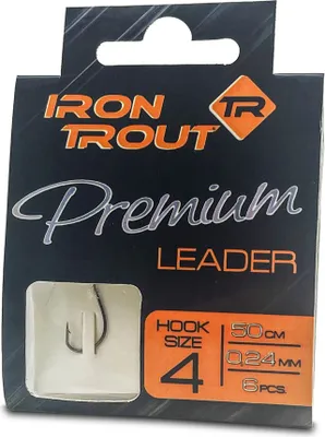 Immagine prodotto di IRON TROUT Premium Leader 50cm | Amo Leader