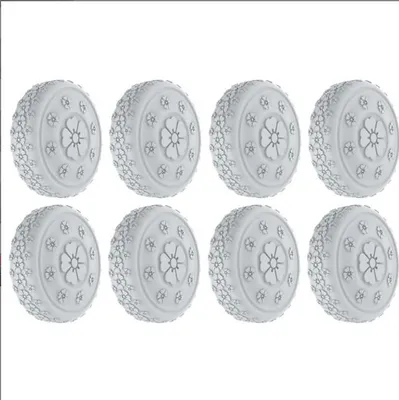 Image de INF 8 housses de protection pour roulettes de valise Gris Modèle 3