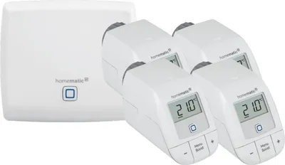 Produktbild von Bundle Homematic IP Access Point + 4x HKT basic Smart Home Heizkörperthermostat
