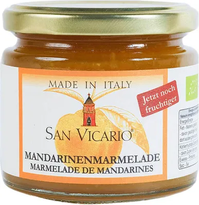 Zdjęcie produktu dla Ekologiczna marmolada mandarynkowa San Vicario