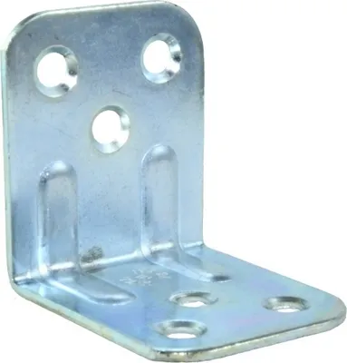 Zdjęcie produktu dla Kątownik 48 x 48/40 mm, grubość 1,8 mm, UP5, 6 otworów