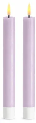Produktbild von Deluxe Homeart LED Stabkerze mit Timerfunktion Light Purple