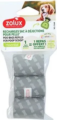 Zdjęcie produktu dla Wkładki do pojemnika na odchody 3 x 15 szt. YR Zolux