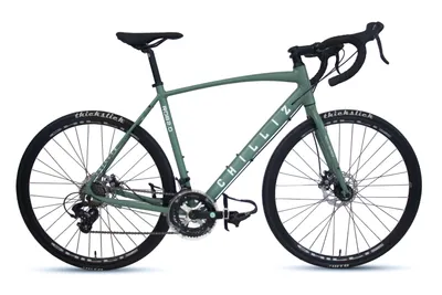 Produktbild von CHILLIZ Rennrad 28 Zoll RDB2.0 grün Rahmenhöhe 54 cm Damen Herren 14 Gänge