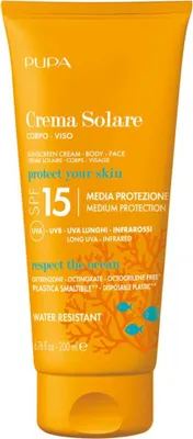 Image de Crème solaire FPS 15 (crème solaire) 200 ml