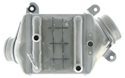Immagine prodotto di Intercooler con alette di raffreddamento saldate in alluminio, 144 mm - 130 mm, MAHLE, per BMW Serie 7 e altri modelli