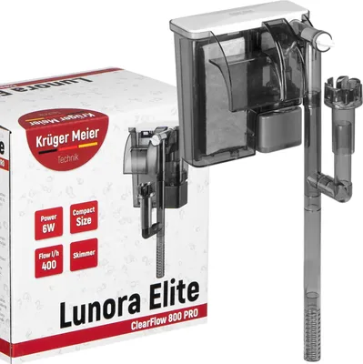Imagen del producto de Kruger Meier Lunora Elite 800: filtro de cascada para acuarios de 35l - 70l