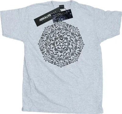 Produktbild von Supernatural - T-Shirt für Herren BI45905 (XXL) (Grau)