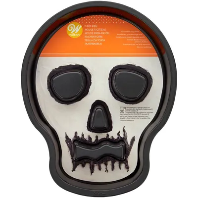 Produktbild von Wilton Motiv-Backform Skull Totenkopf