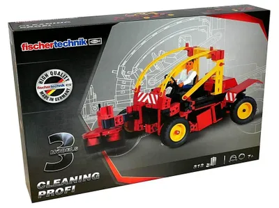 Produktbild von Fischertechnik 542133 Technik Baukasten Cleaning Profi 312 Teile 3 Aufbauvarianten