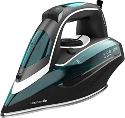 Produktbild von Cecotec Fast&Furious 6050 X-Treme, Dampfbügeleisen, 285 g/min, Schwarz, Silber, Türkis, 75 g/min, Tasten, Scrollleiste, 3100 W
