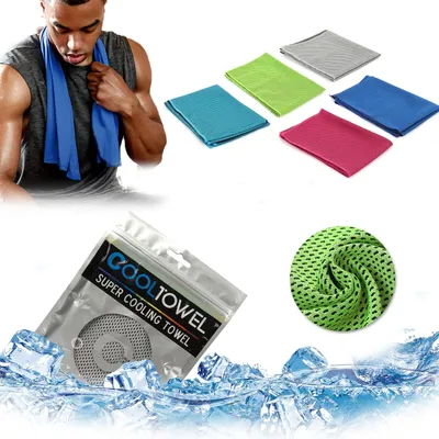 Produktbild von Kühltuch 5er Set kühlendes Handtuch für Wandern, Laufen, Tennis, Reisen, Kühltücher Hals, Handtuch kühlend, Airflip Cooling Towel