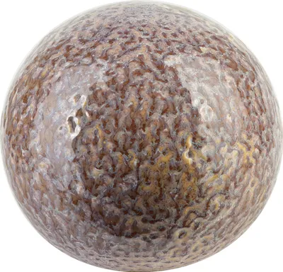 Image de Boule décorative en céramique Saggio Lemon 12 x 12 x 11 cm, jaune, 1 pièce
