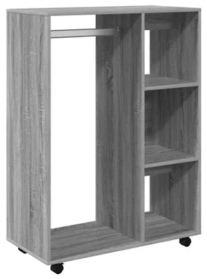 Produktbild von vidaXL Kleiderschrank Grau Sonoma 80x40x110 cm Holzwerkstoff