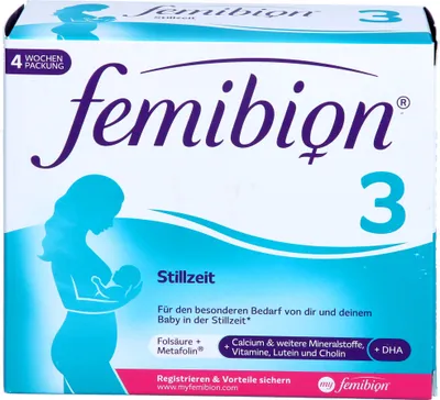Obrázek produktu pro Femibion 3 tablety a kapsle na kojení, 28 denních dávek