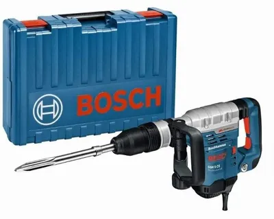 Zdjęcie produktu dla Bosch Młot udarowy GSH 5 SDS max 7.5 J 1100W dłut i walizka w zestawie