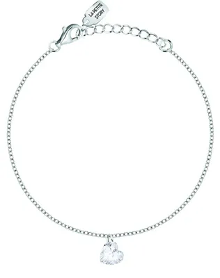 Image de Délicat bracelet en argent avec un cœur clair Argent LPS05AWV54