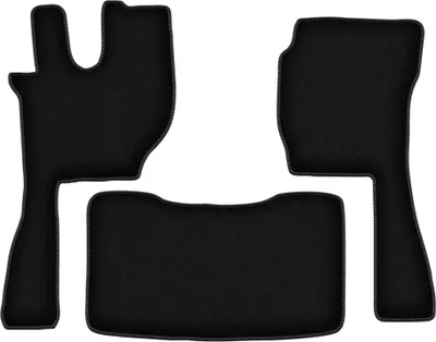 Immagine prodotto di Tappetini in velluto per Volvo FH16- 4 generacja (2012-, Automatico) neri, set 3 pz, con fissaggi