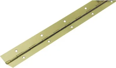 Produktbild von Hettich Stangenscharnier vermessingt 20 x 1200 mm, kürzbar