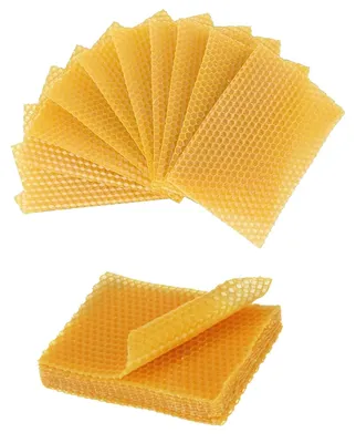 Image de Set de 30 bougies en cire d'abeille à faire soi-même et pour travaux créatifs