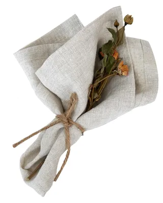 Produktbild von Leinenservietten Set von 6 - 45x45 cm - Maschinenwaschbar