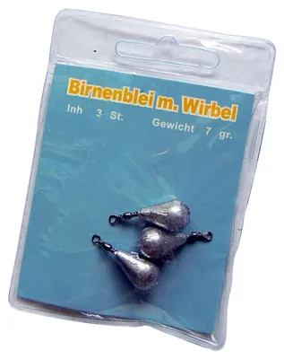 Produktbild von Birnenblei mit Wirbel 3 Stück à 07 g