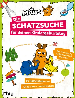 Produktbild von Die Maus - Die Schatzsuche/Schnitzeljagd für deinen Kindergeburtstag