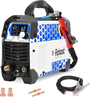 Imagen del producto de Cortador de plasma de 60A con inversor IGBT digital, pantalla LED, 240V