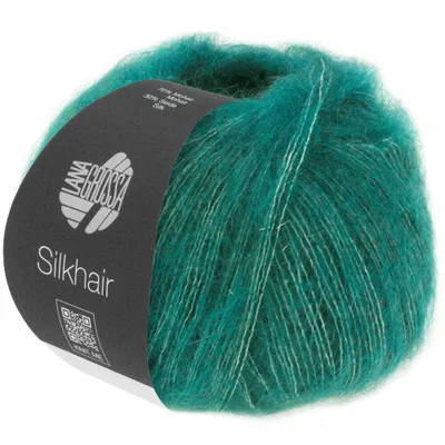 Produktbild von Lana Grossa - Silkhair 0187 blaugrün