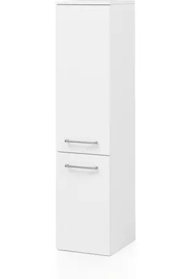 Produktbild von Midischrank Badschrank Seitenschrank "Stockholm I" Matt Weiß