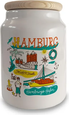 Produktbild von Hamburg Wimmelbild Keksdose