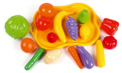 Produktbild von Obst-Gemüse-Tablett-Set, Lebensmittelgeschäft, Küche, Vitamine, 5347